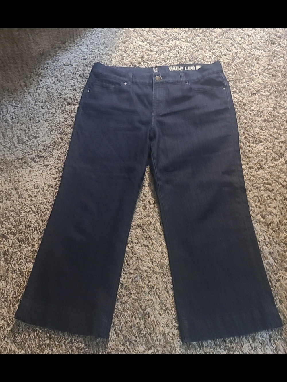 NY&C Y2K Low Rise Wide Leg Crop Jeans Size 10- 💌 Open to reasonable offers!